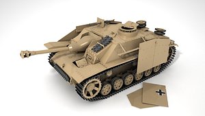 StuG III Ausf.G late production 3D