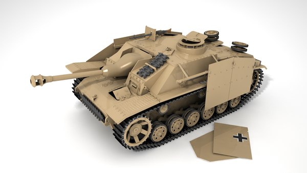 StuG III Ausf.G produção tardia Modelo 3D - TurboSquid 1715202