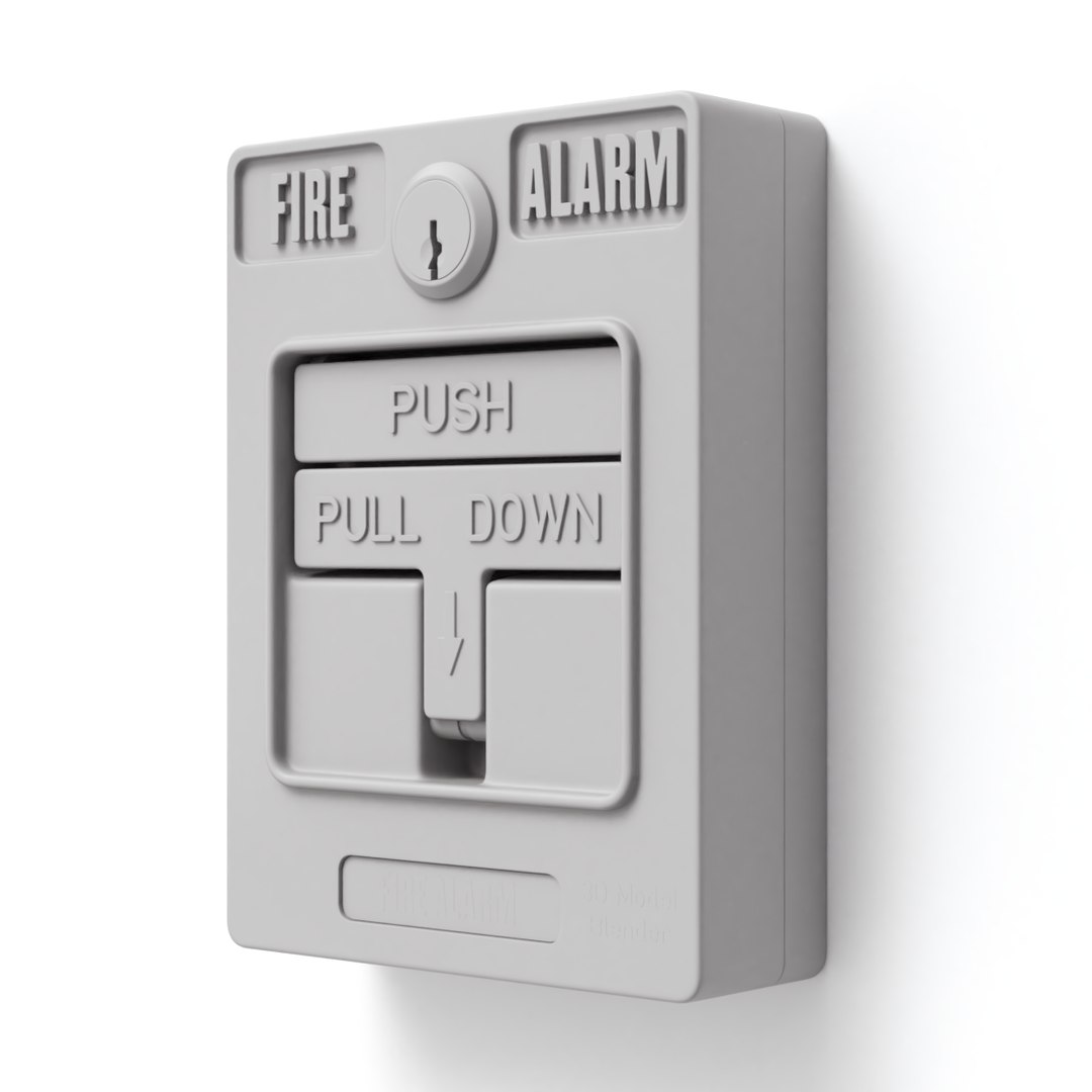 Alarm model - TurboSquid 1331669