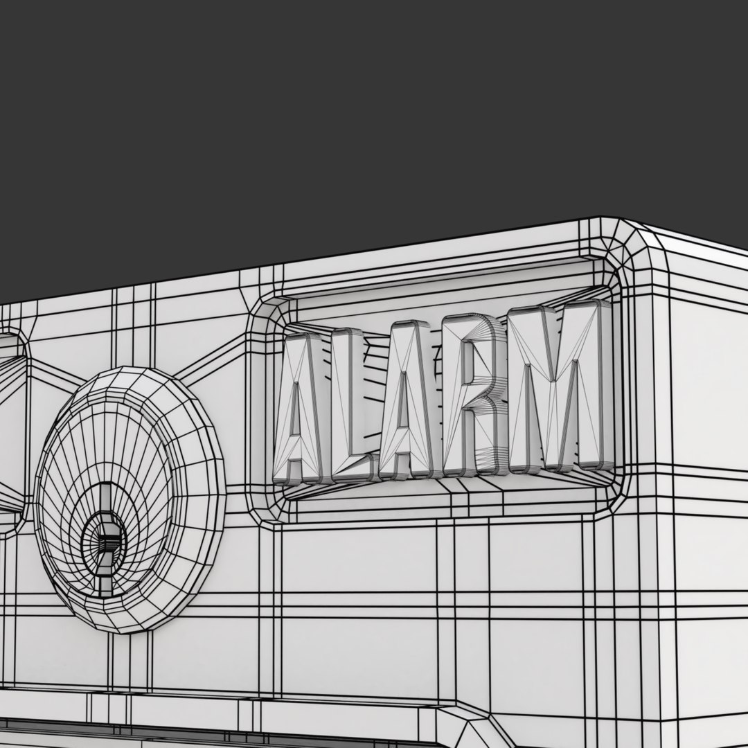 Alarm model - TurboSquid 1331669
