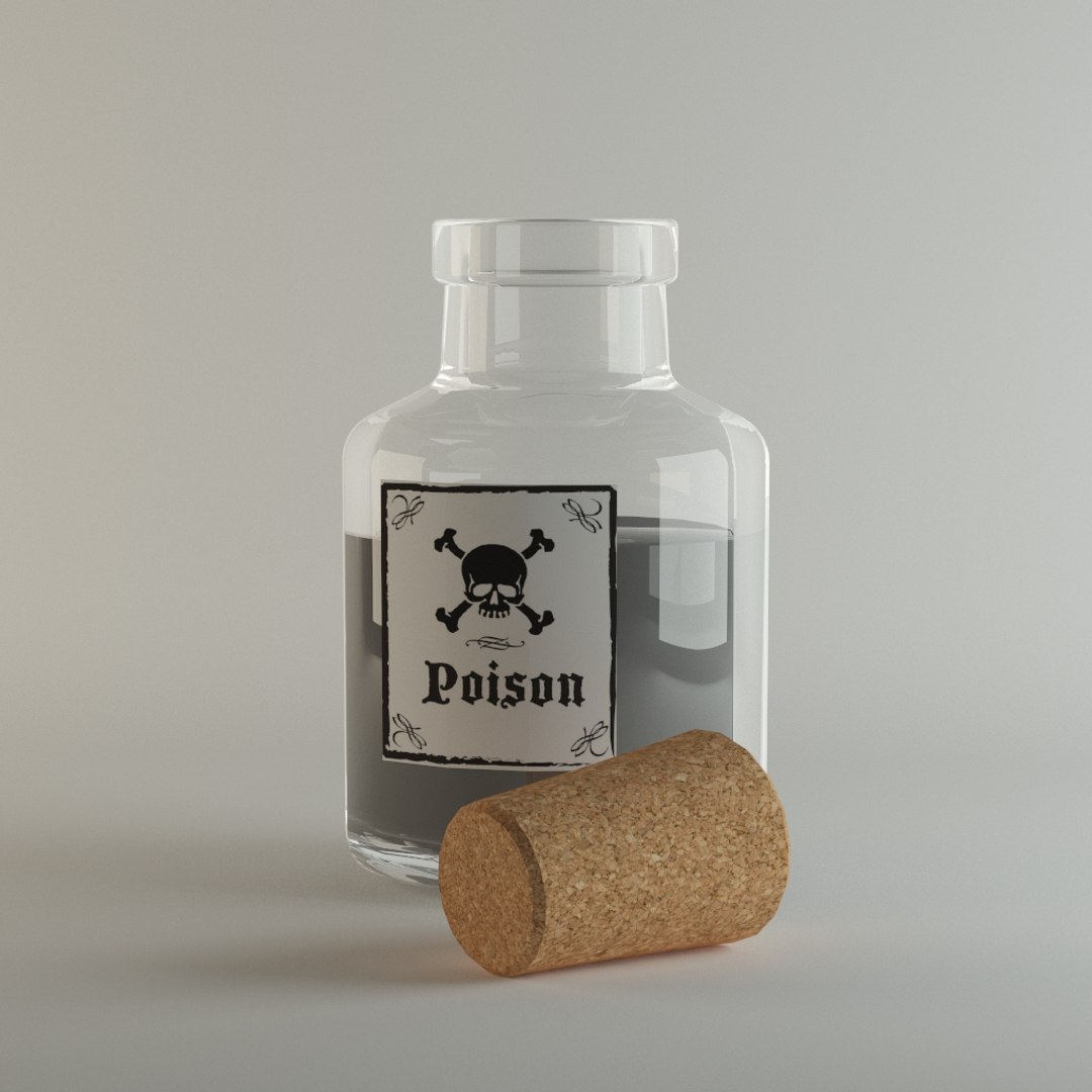 3D Poison Vial - TurboSquid 1447239