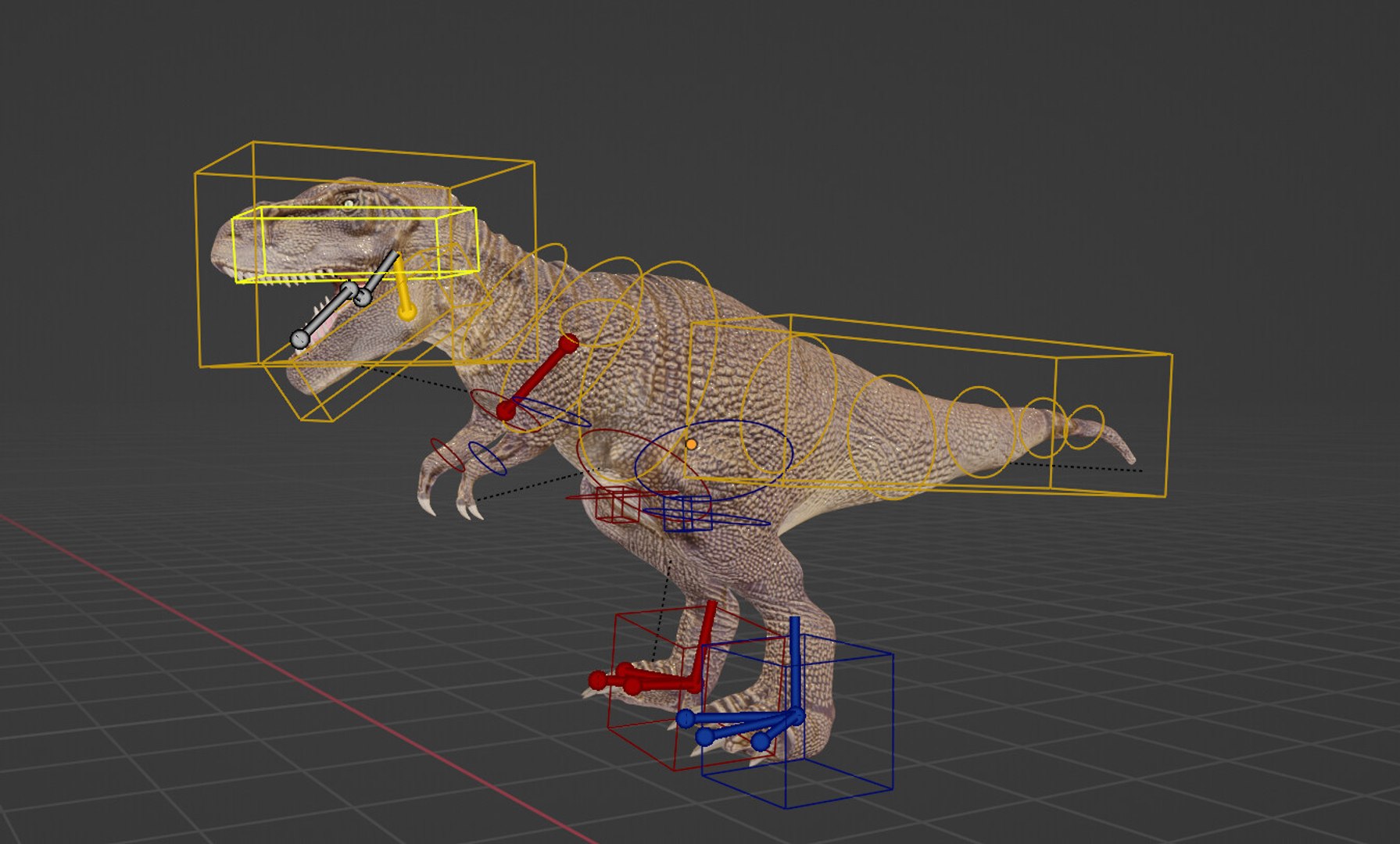 Tyrannosaurus Rex Model - TurboSquid 2263396