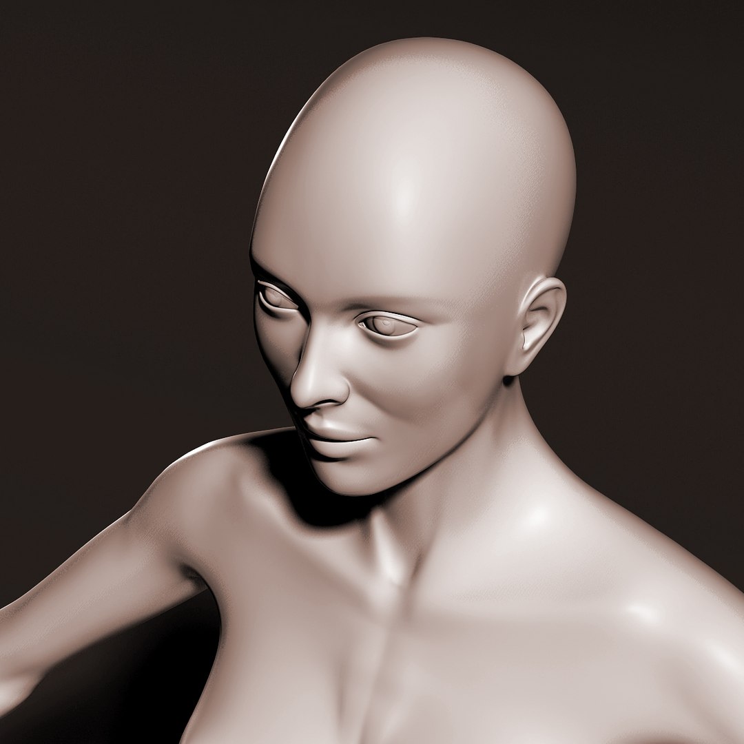 woman body c4d
