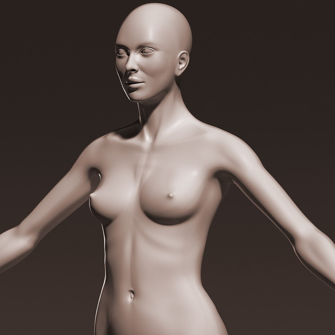 woman body c4d
