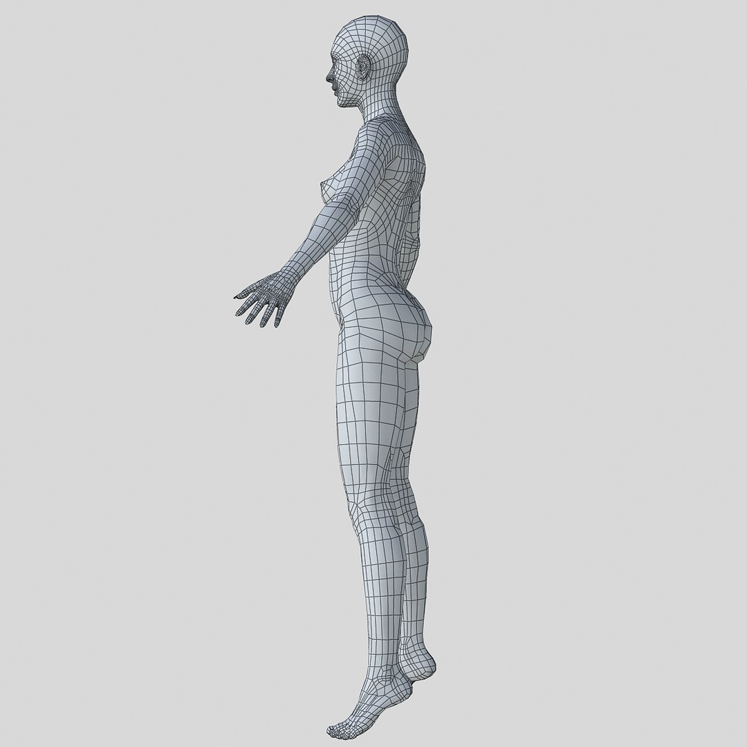 woman body c4d