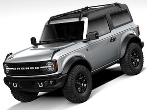 Ford Bronco Badlands 2-door 2021 3D model