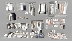 Modern clothing 3D model