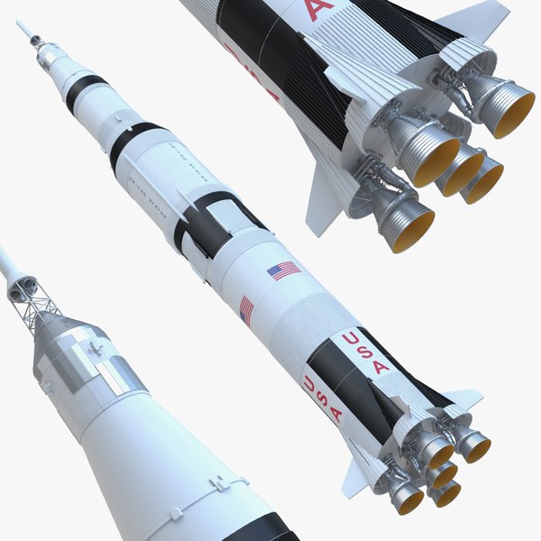 Modelo 3d Saturno V - Turbosquid 1519695