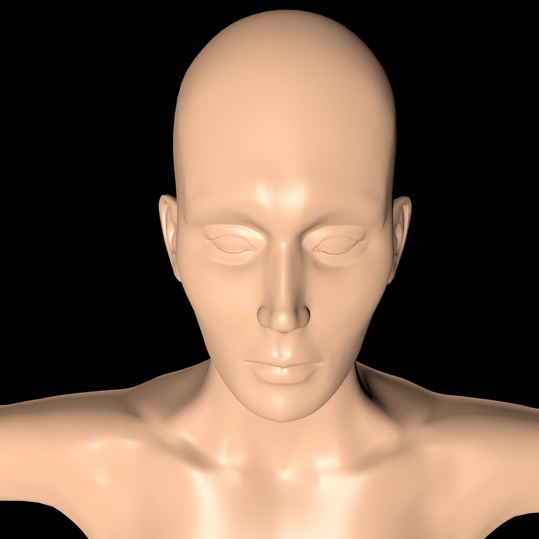 Woman Body 3d Model Turbosquid 1432595