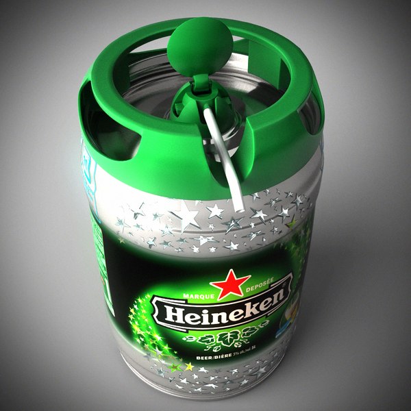 Heineken Light 5 Liter Mini Keg Shelly Lighting