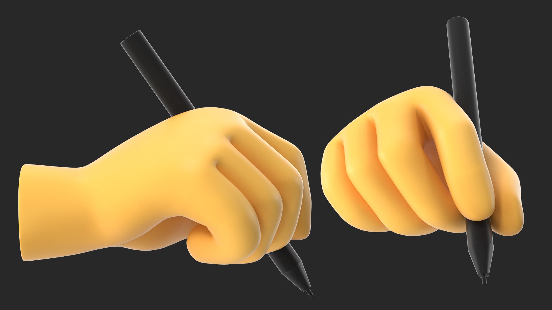 writing hand emoji 3D https://p.turbosquid.com/ts-thumb/Ac/YZwHNL/QGDtsenI/writinghandemojimb3dmodel006/jpg/1588055158/1920x1080/fit_q87/bddfcb2b2887ad564dd64118bec02a5e0a0ac012/writinghandemojimb3dmodel006.jpg