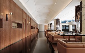 modern dining room