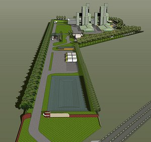 3D 2013 Cement plant