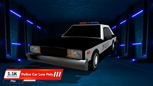 Low Poly Police Car