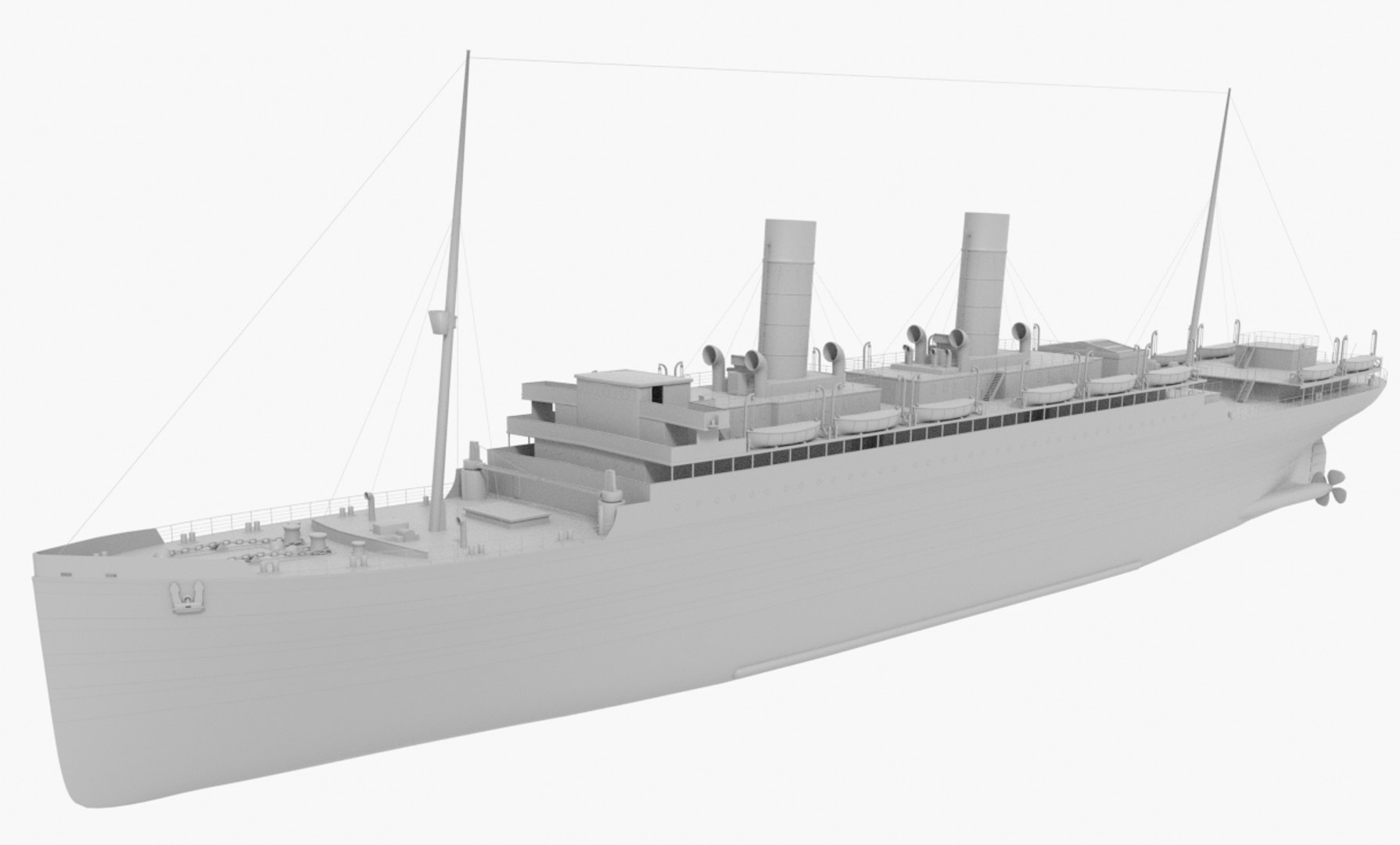 3D Original Passenger Steam Ships Model - TurboSquid 1414367