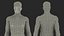 Asian Man Underwear Standing Pose