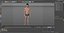 Asian Man Underwear Standing Pose
