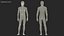 Asian Man Underwear Standing Pose