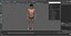 Asian Man Underwear Standing Pose