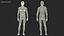 Asian Man Underwear Standing Pose