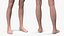 Asian Man Underwear Standing Pose
