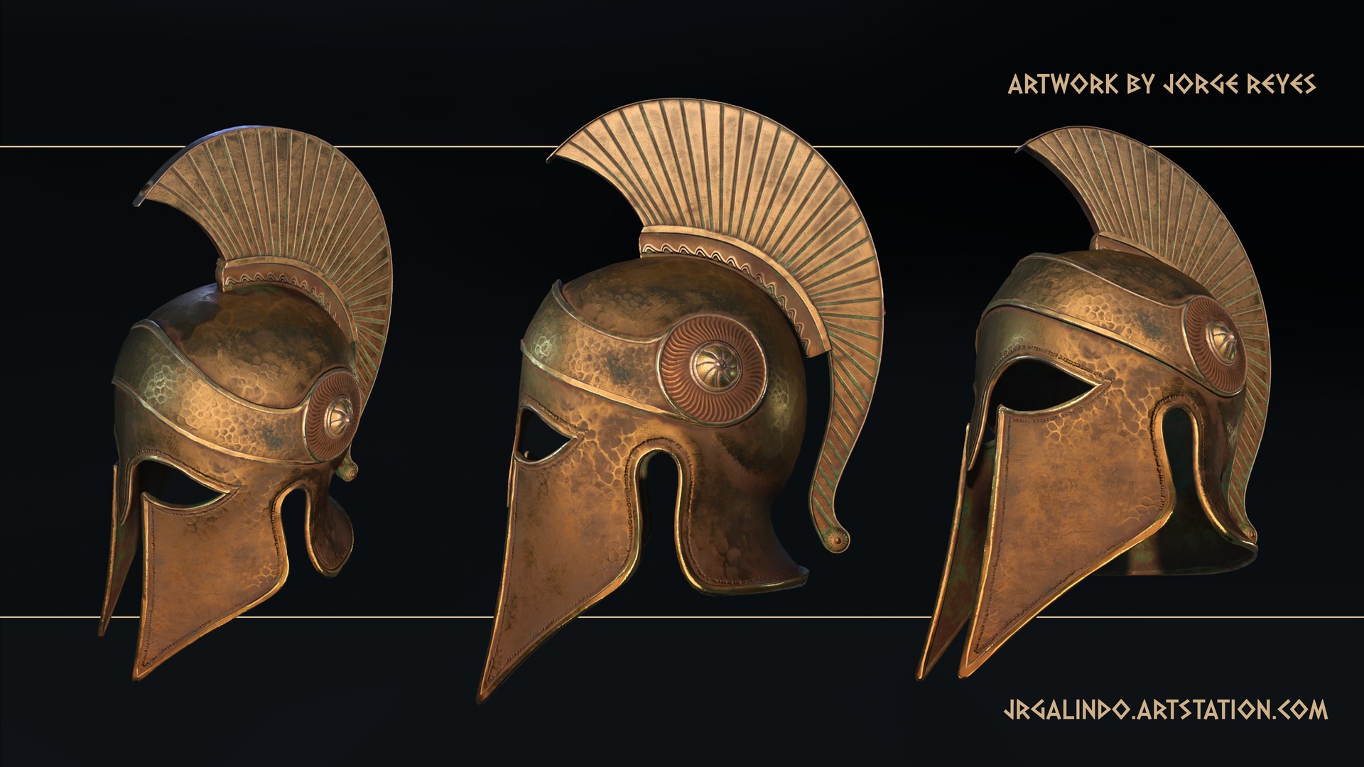 3D Model Greek Helmet - TurboSquid 1823987