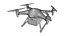 Cargo Drone Concept - 3D Visualization Model