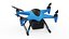 Cargo Drone Concept - 3D Visualization Model