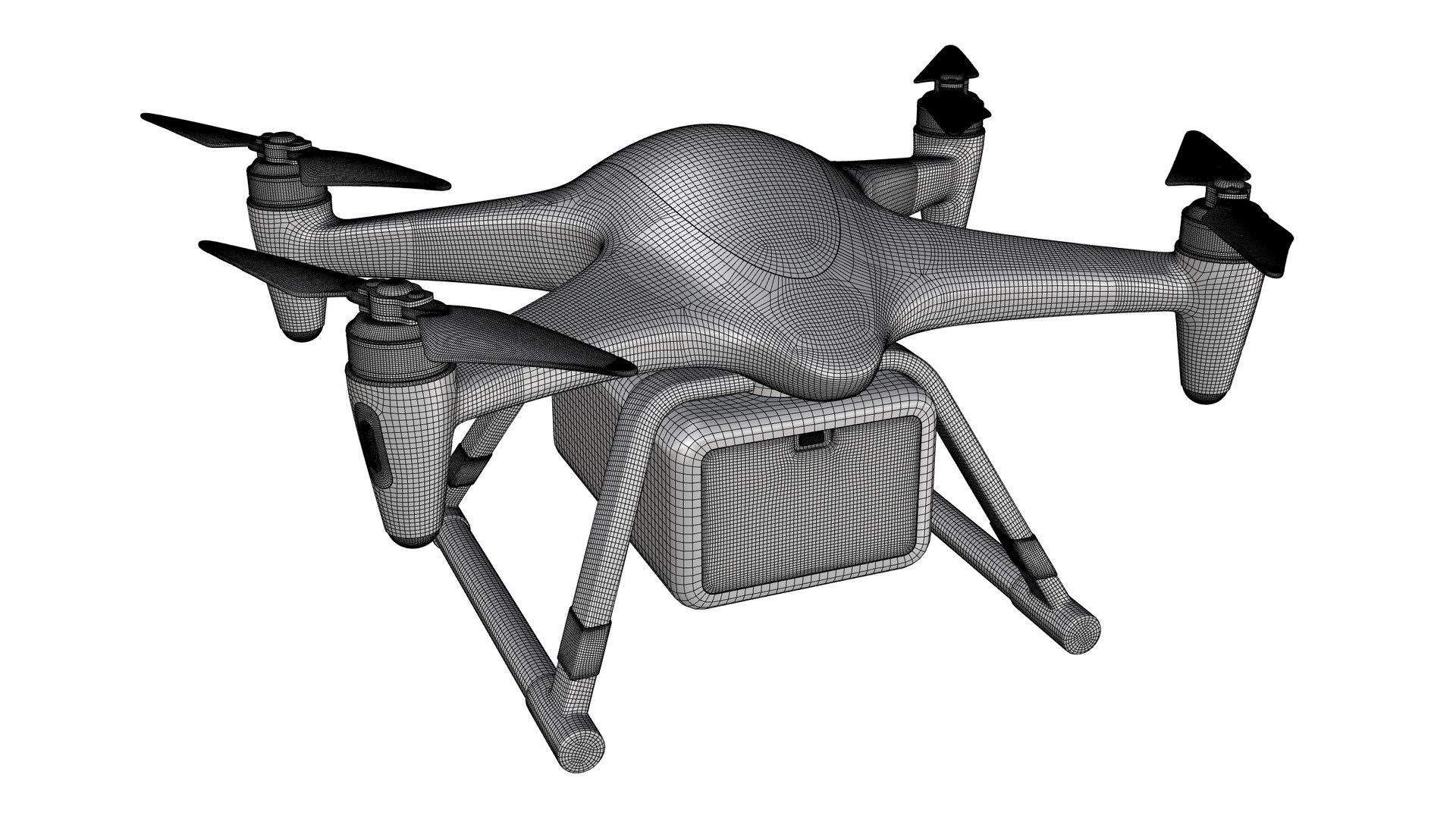 Cargo Drone Concept - 3D Visualization Model 3D model https://p.turbosquid.com/ts-thumb/Ac/iLd7Kt/Y3/wireframe10mesh/png/1792675962/1920x1080/fit_q87/d1078ebd1817b19df244f9a982baf6159d0fdd3a/wireframe10mesh.jpg