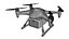 Cargo Drone Concept - 3D Visualization Model