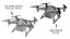 Cargo Drone Concept - 3D Visualization Model