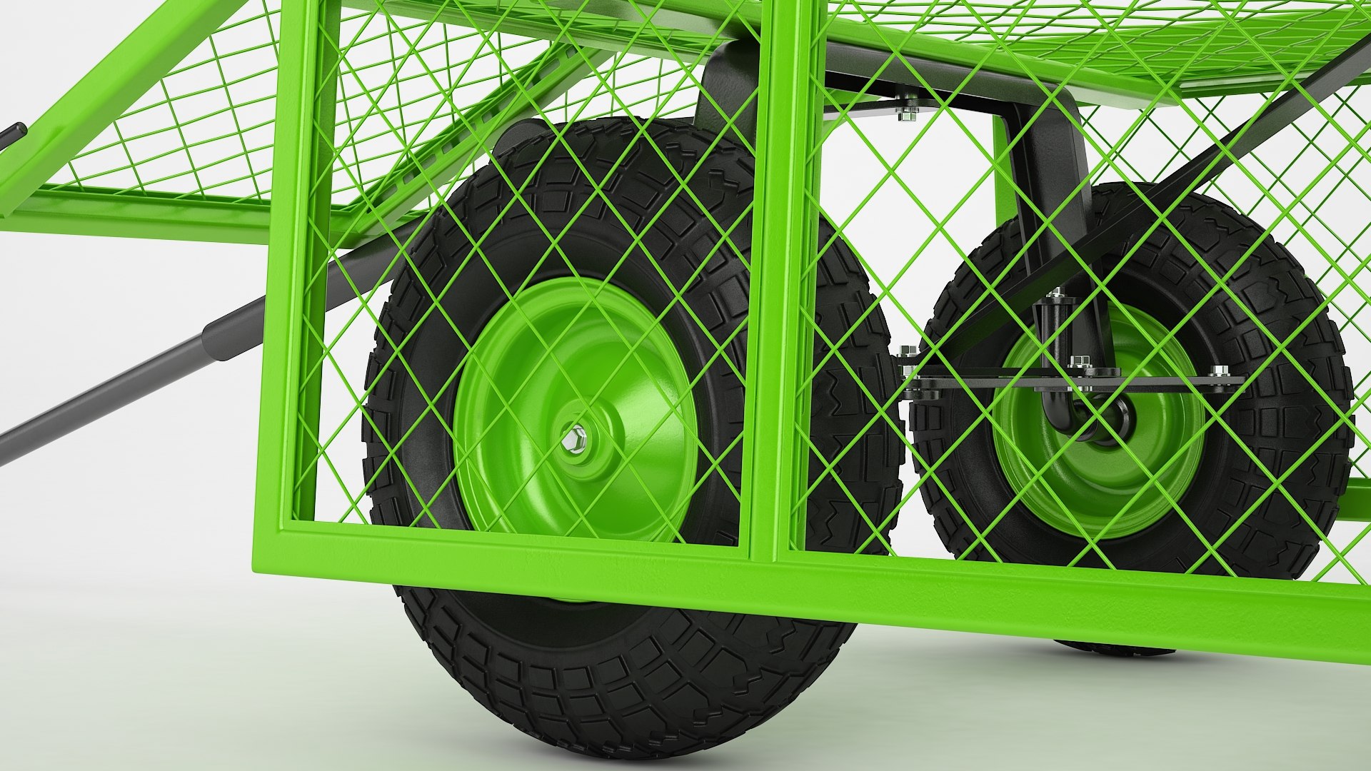 3D Garden Trolley Open 02 Model - TurboSquid 2229539