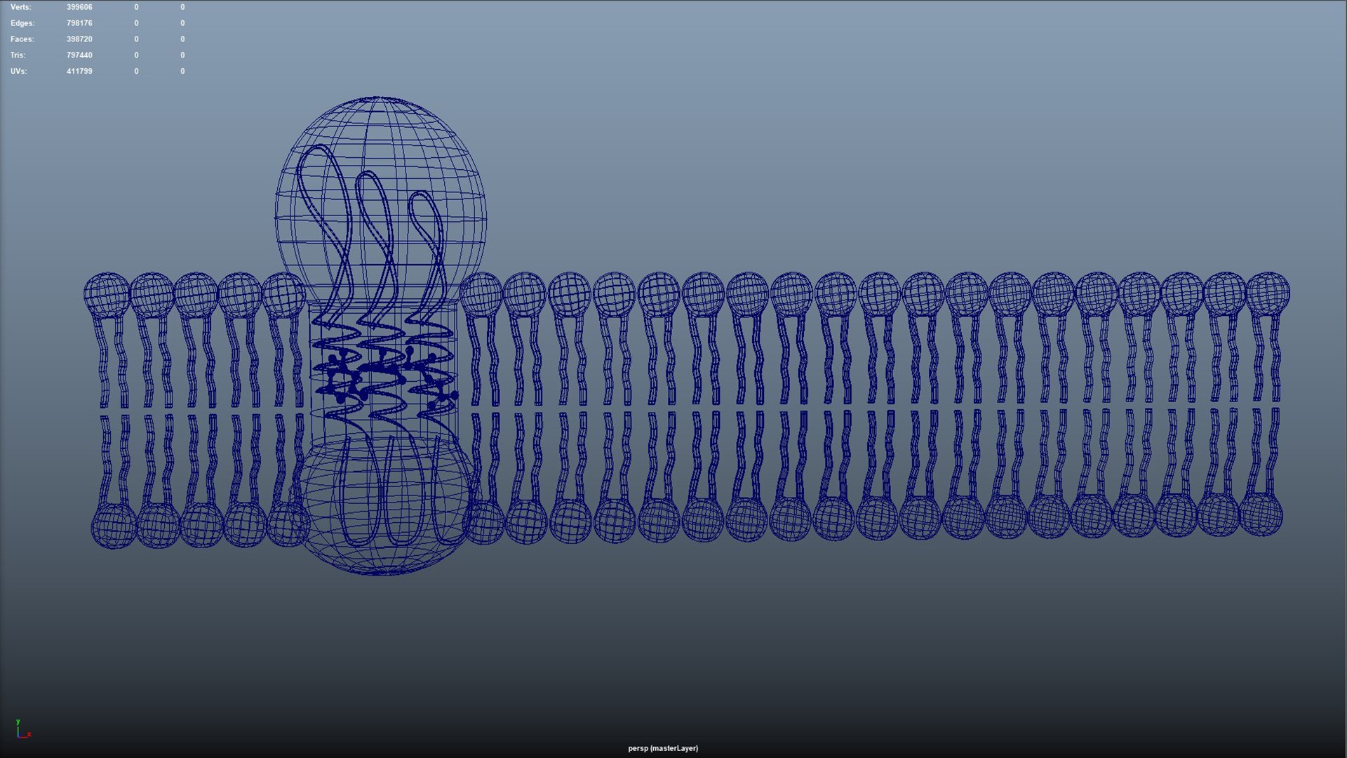 Rhodopsin Visual Purple 3D Model - TurboSquid 2187558