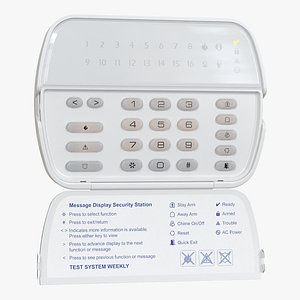 Alarm System Control Panel V1