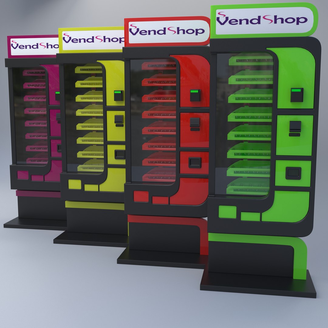 3D Model Grand Vending Machine - TurboSquid 1505225