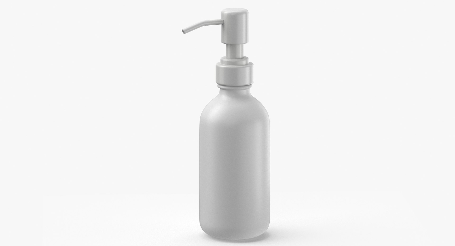 Hand Soap Container Type 02 Blank and Generic Basic Poses 3D model ...