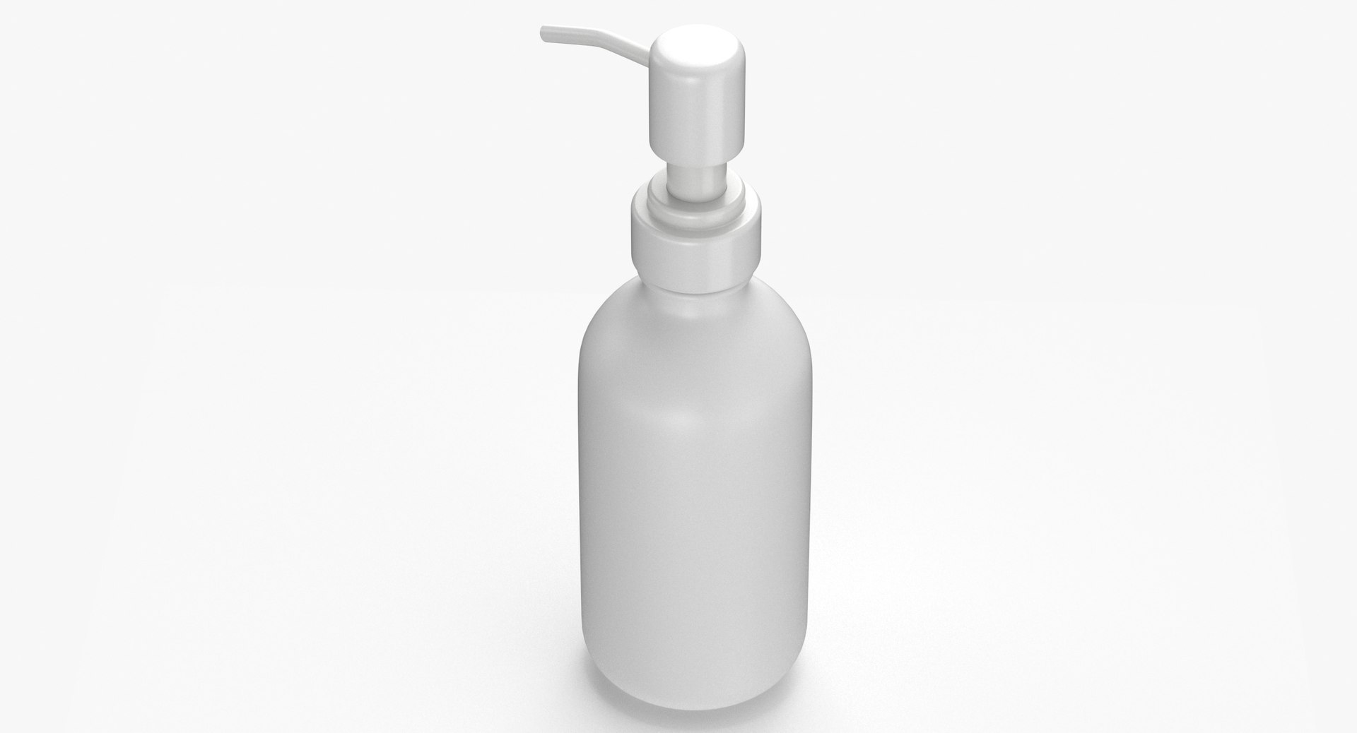 Hand Soap Container Type 02 Blank and Generic Basic Poses 3D model ...