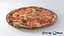 3D model Realistic Pizza 1