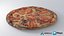 3D model Realistic Pizza 1