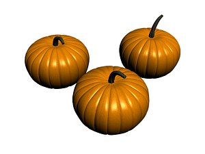 3D pumpkin