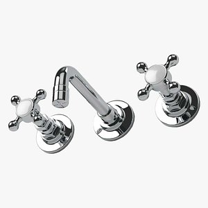 Wall-Mount Faucet - Ultra HD 3D Model model