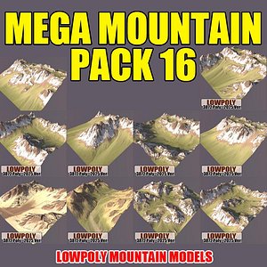 c4d mountains pack