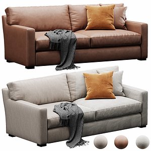 Crate and Barrel Axis  sofa