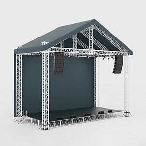 Concert Stage 09 3D model