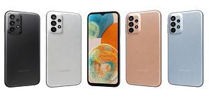 3D Samsung Galaxy A23 And A23 5G Collection model