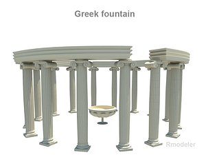 Greek fountain