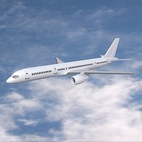 Boeing 757-200 commercial airplane
