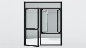 Aluminium door 313 model