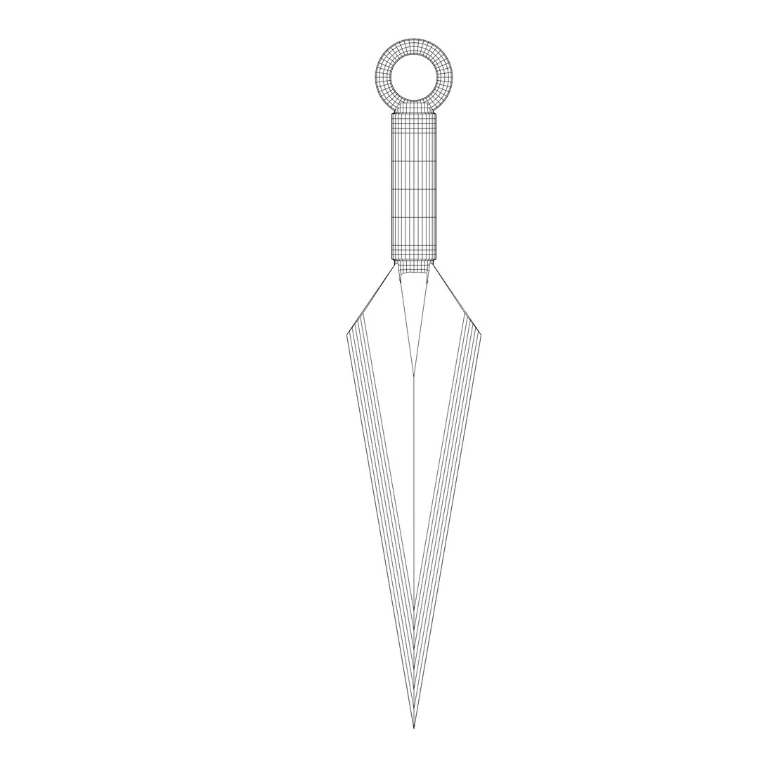 Kunai Ninja 3D Model - TurboSquid 2222542