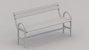 Bench 3D model
